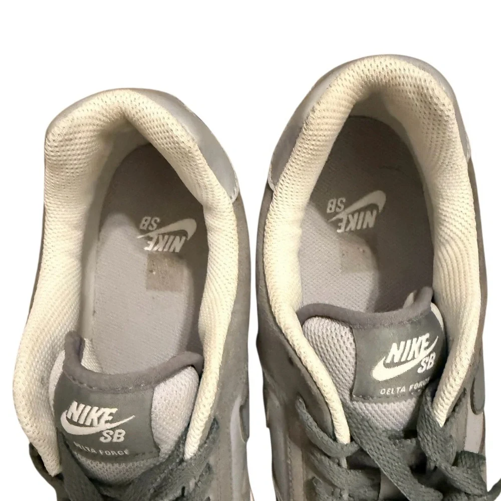 Nike SB Delta Force Vulc men’s 8.5 cool gray sneakers